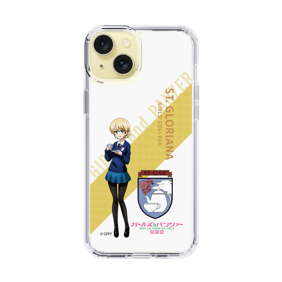 Slim Protection Case［ Girls und Panzer - Darjeeling - Rounded Font ］