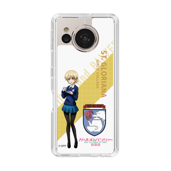 Slim Protection Case［ Girls und Panzer - Darjeeling - Rounded Font ］