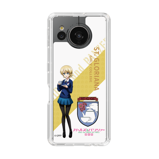Slim Protection Case［ Girls und Panzer - Darjeeling - Rounded Font ］