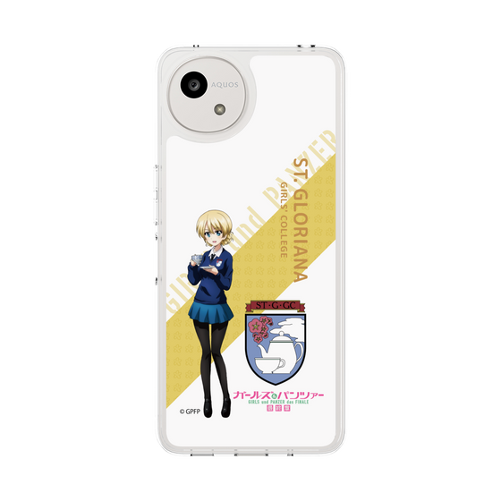 Slim Protection Case［ Girls und Panzer - Darjeeling - Rounded Font ］