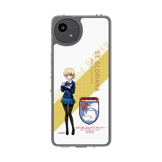 Slim Protection Case［ Girls und Panzer - Darjeeling - Rounded Font ］