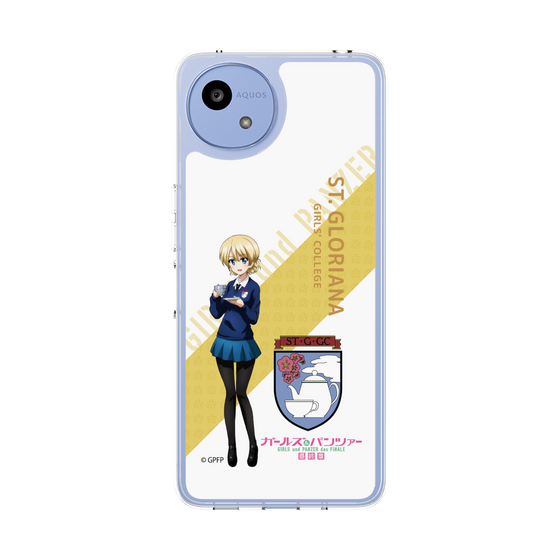 Slim Protection Case［ Girls und Panzer - Darjeeling - Rounded Font ］