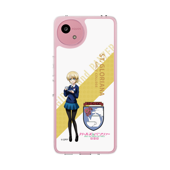 Slim Protection Case［ Girls und Panzer - Darjeeling - Rounded Font ］