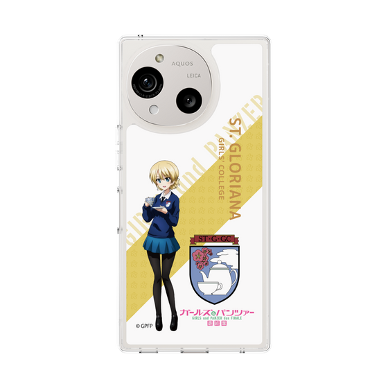 Slim Protection Case［ Girls und Panzer - Darjeeling - Rounded Font ］