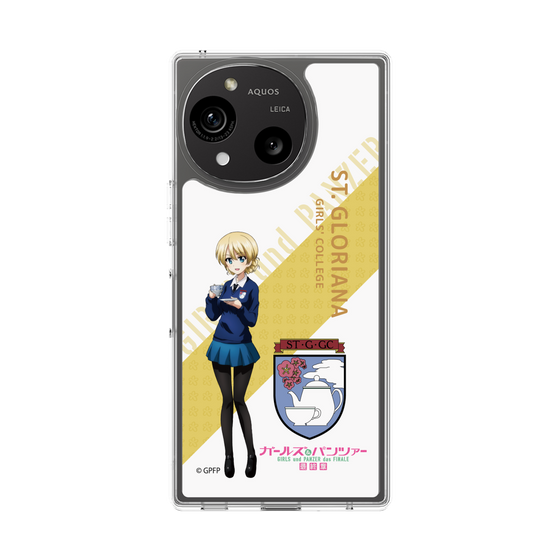 Slim Protection Case［ Girls und Panzer - Darjeeling - Rounded Font ］