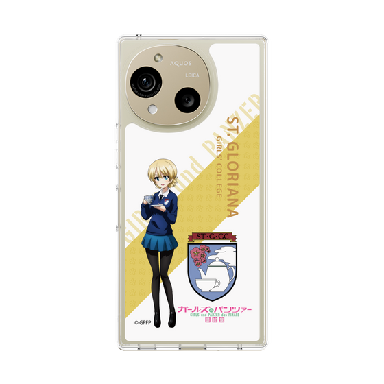 Slim Protection Case［ Girls und Panzer - Darjeeling - Rounded Font ］