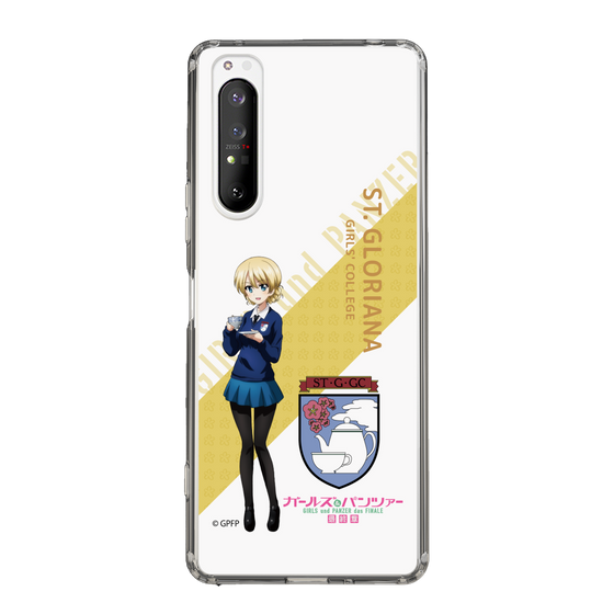 Slim Protection Case［ Girls und Panzer - Darjeeling - Rounded Font ］