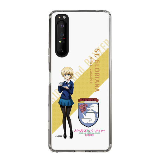 Slim Protection Case［ Girls und Panzer - Darjeeling - Rounded Font ］