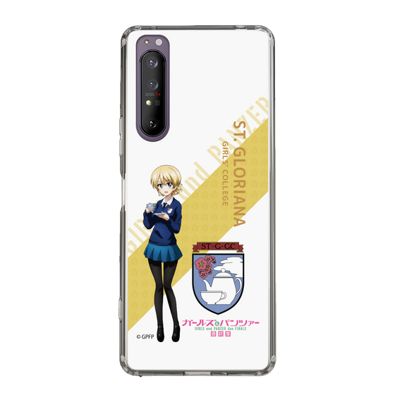 Slim Protection Case［ Girls und Panzer - Darjeeling - Rounded Font ］