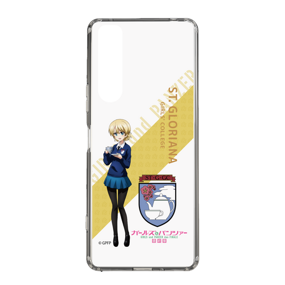 Slim Protection Case［ Girls und Panzer - Darjeeling - Rounded Font ］