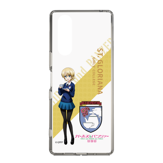 Slim Protection Case［ Girls und Panzer - Darjeeling - Rounded Font ］
