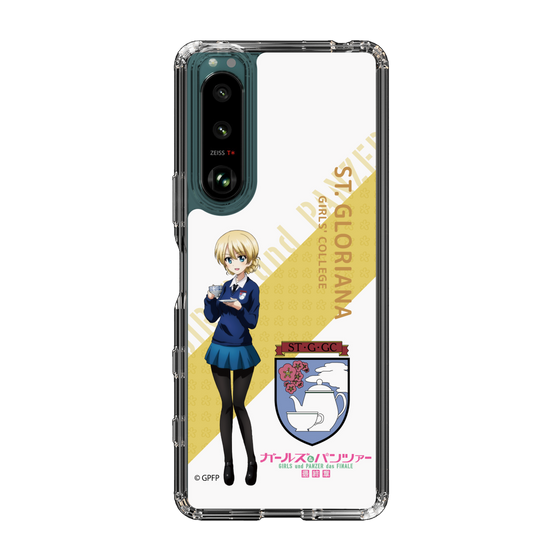 Slim Protection Case［ Girls und Panzer - Darjeeling - Rounded Font ］
