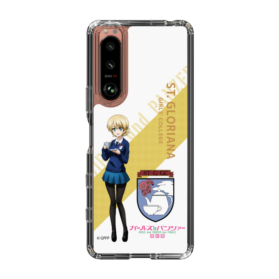 Slim Protection Case［ Girls und Panzer - Darjeeling - Rounded Font ］