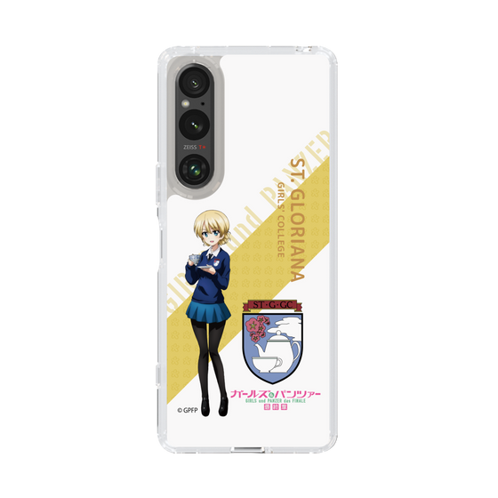Slim Protection Case［ Girls und Panzer - Darjeeling - Rounded Font ］