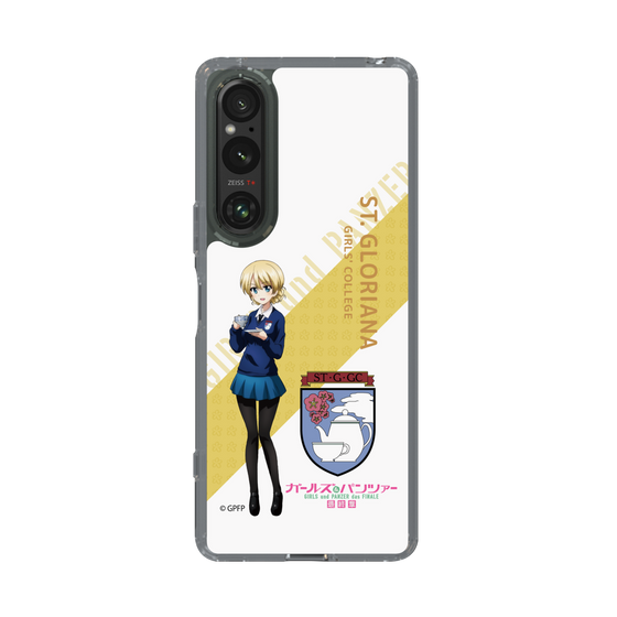 Slim Protection Case［ Girls und Panzer - Darjeeling - Rounded Font ］