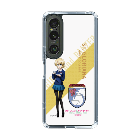 Slim Protection Case［ Girls und Panzer - Darjeeling - Rounded Font ］