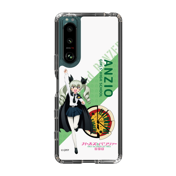Slim Protection Case［ Girls und Panzer - Anchovy - Rounded Font ］
