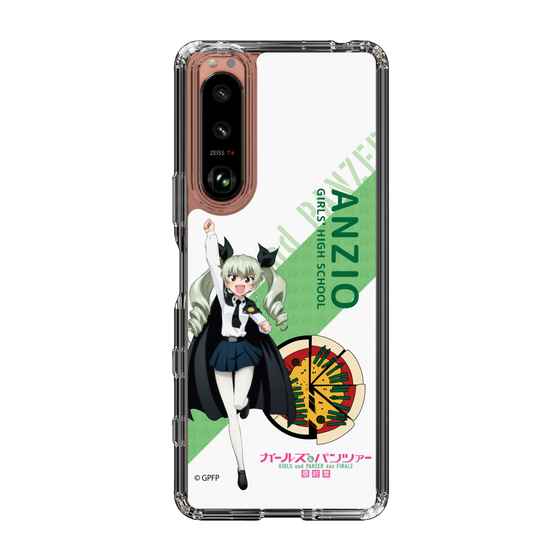 Slim Protection Case［ Girls und Panzer - Anchovy - Rounded Font ］
