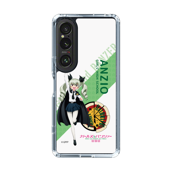 Slim Protection Case［ Girls und Panzer - Anchovy - Rounded Font ］