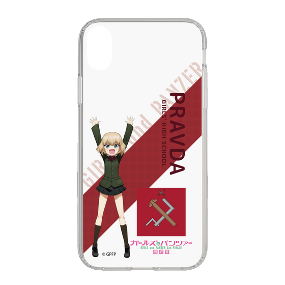 Slim Protection Case［ Girls und Panzer - Katyusha - Rounded Font ］