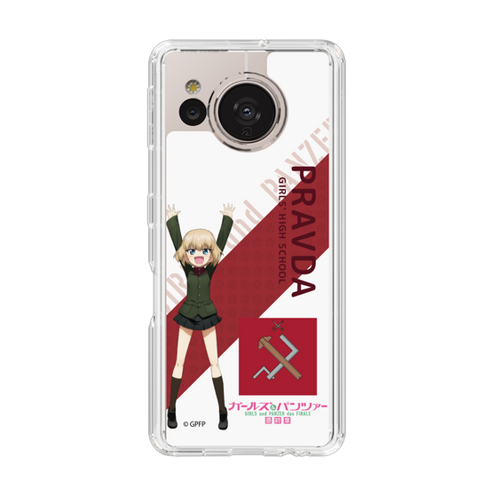 Slim Protection Case［ Girls und Panzer - Katyusha - Rounded Font ］