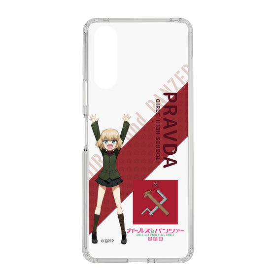 Slim Protection Case［ Girls und Panzer - Katyusha - Rounded Font ］