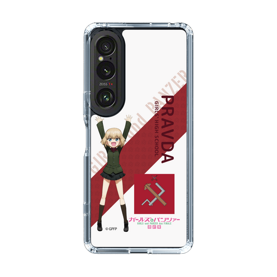 Slim Protection Case［ Girls und Panzer - Katyusha - Rounded Font ］
