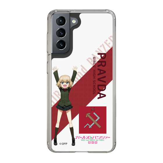 Slim Protection Case［ Girls und Panzer - Katyusha - Rounded Font ］