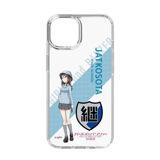Slim Protection Case［ Girls und Panzer - Mika - Rounded Font ］