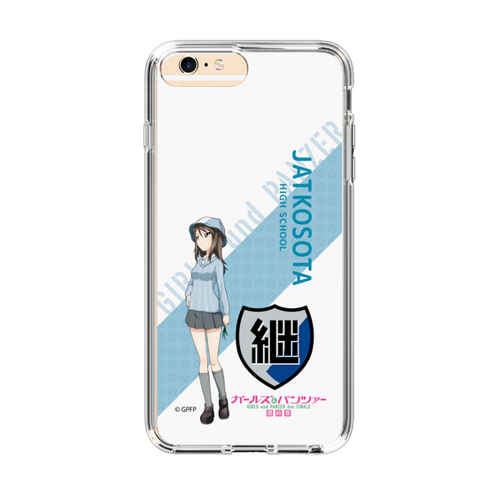 Slim Protection Case［ Girls und Panzer - Mika - Rounded Font ］