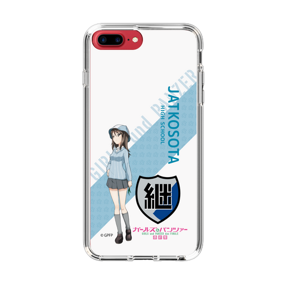 Slim Protection Case［ Girls und Panzer - Mika - Rounded Font ］