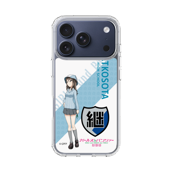 Slim Protection Case［ Girls und Panzer - Mika - Rounded Font ］