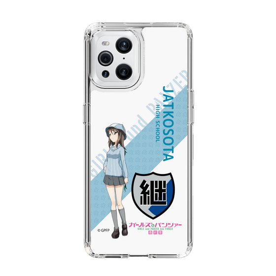 Slim Protection Case［ Girls und Panzer - Mika - Rounded Font ］