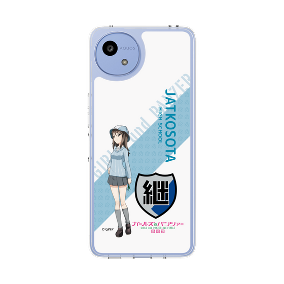 Slim Protection Case［ Girls und Panzer - Mika - Rounded Font ］
