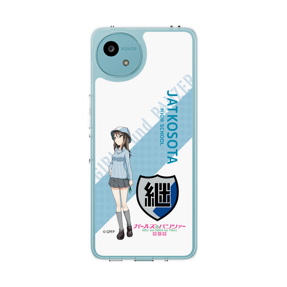 Slim Protection Case［ Girls und Panzer - Mika - Rounded Font ］