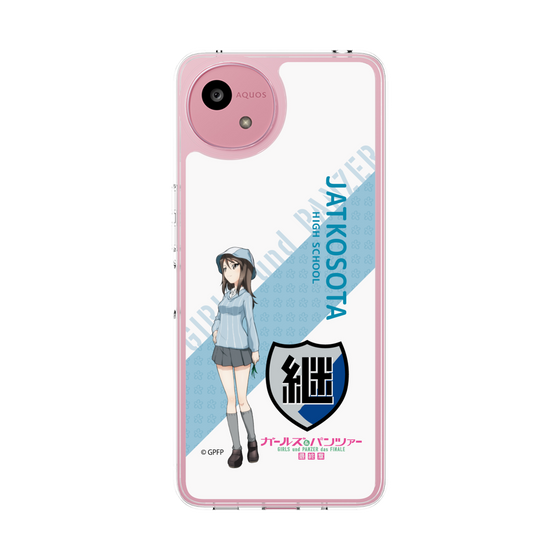 Slim Protection Case［ Girls und Panzer - Mika - Rounded Font ］