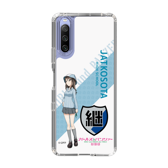 Slim Protection Case［ Girls und Panzer - Mika - Rounded Font ］