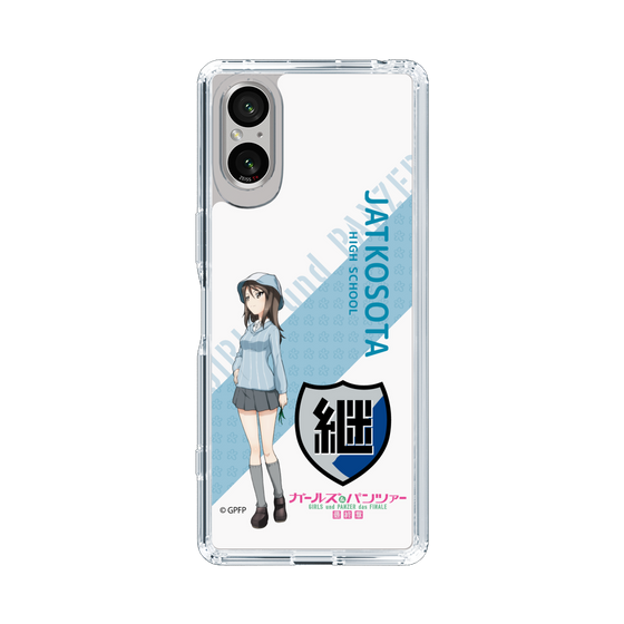 Slim Protection Case［ Girls und Panzer - Mika - Rounded Font ］