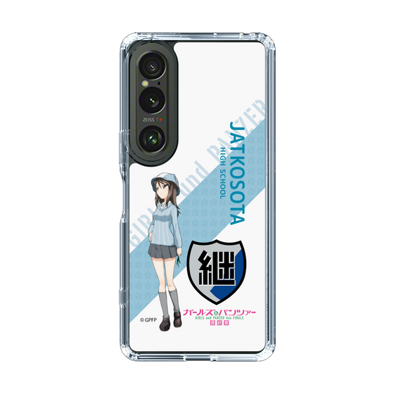 Slim Protection Case［ Girls und Panzer - Mika - Rounded Font ］