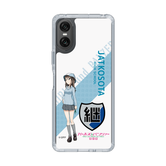 Slim Protection Case［ Girls und Panzer - Mika - Rounded Font ］