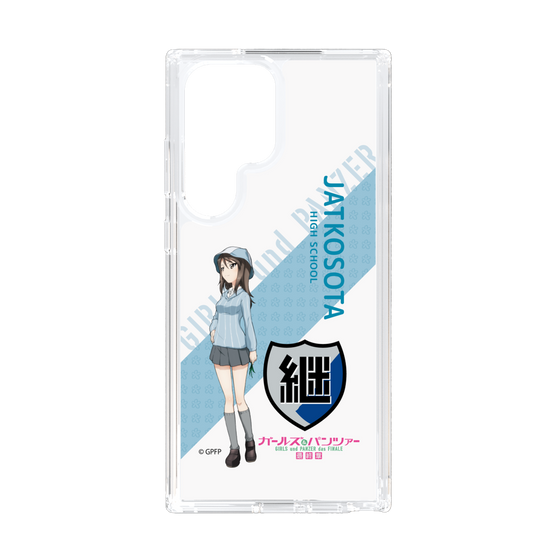 Slim Protection Case［ Girls und Panzer - Mika - Rounded Font ］