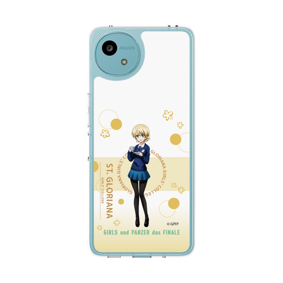 Slim Protection Case［ Girls und Panzer - Darjeeling - Cute ］