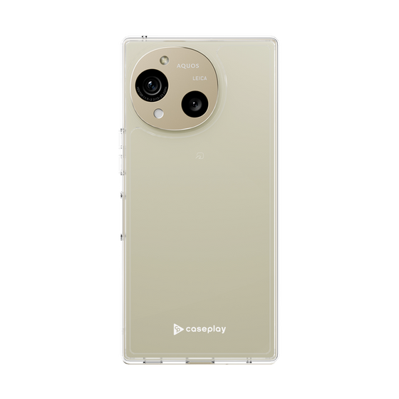 Slim Protection Case［ Original - CASEPLAY Logo - White/A ］