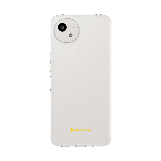 Slim Protection Case［ Original - CASEPLAY Logo - Yellow/A ］
