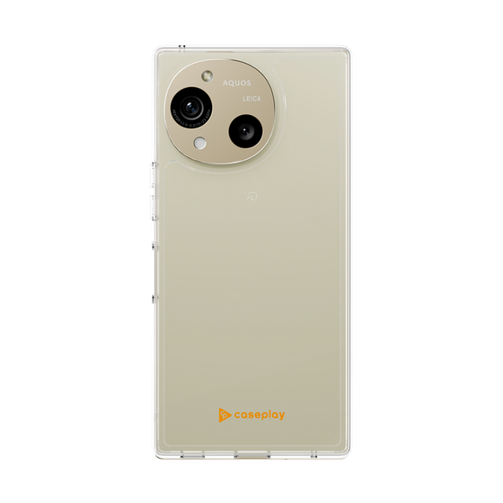 Slim Protection Case［ Original - CASEPLAY Logo - Orange/A ］