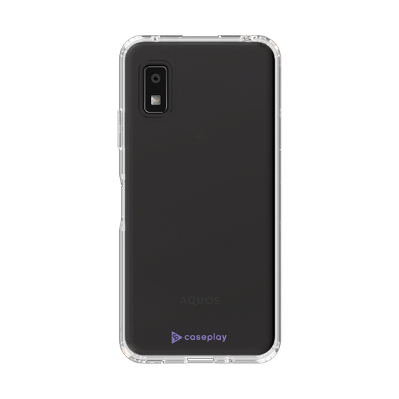 Slim Protection Case［ Original - CASEPLAY Logo - Purple/A ］
