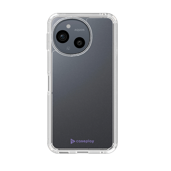 Slim Protection Case［ Original - CASEPLAY Logo - Purple/A ］