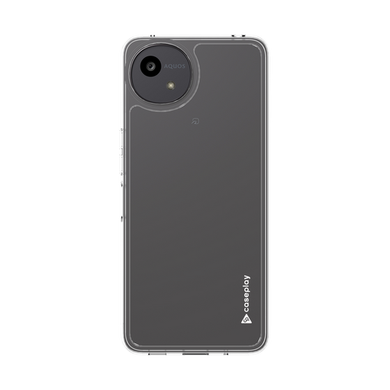 Slim Protection Case［ Original - CASEPLAY Logo - White/B ］