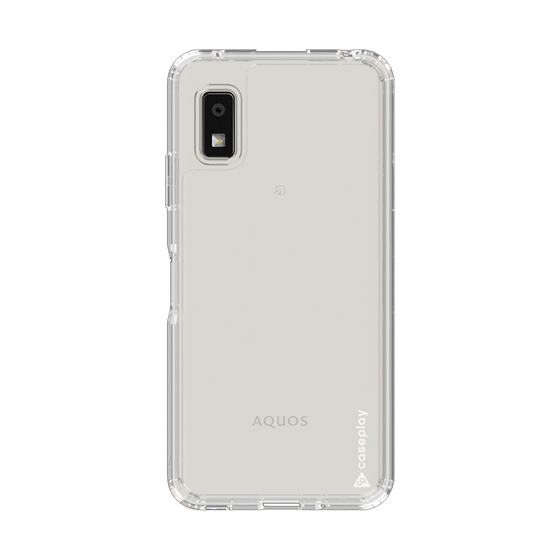 Slim Protection Case［ Original - CASEPLAY Logo - White/B ］