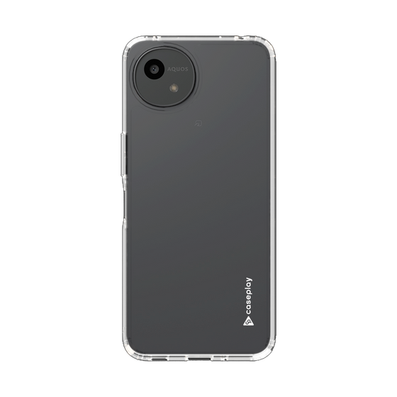 Slim Protection Case［ Original - CASEPLAY Logo - White/B ］